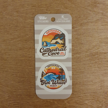 Cathedral Cove & Hot Water Beach Retro