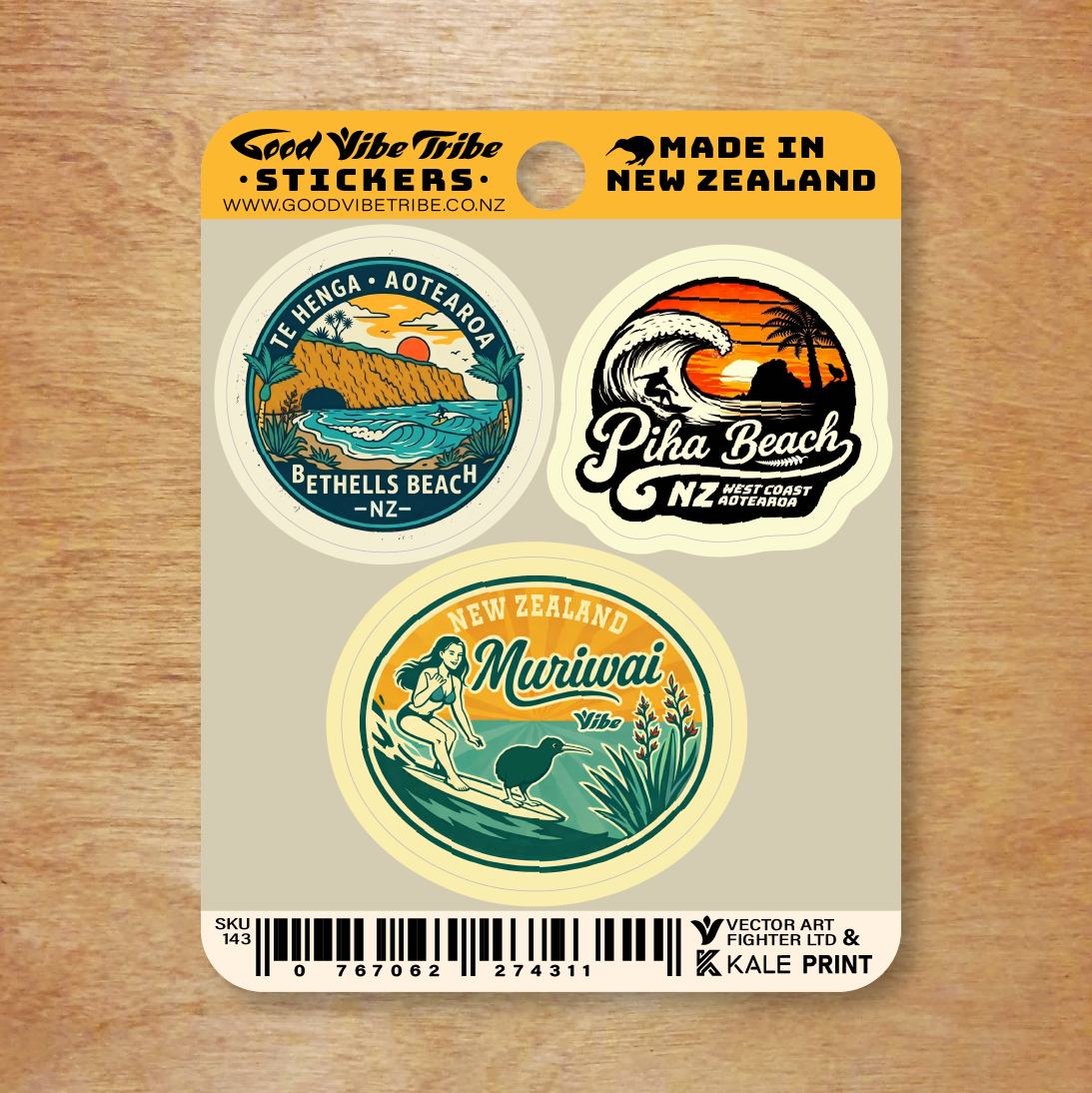 West Coast Beaches - Trio