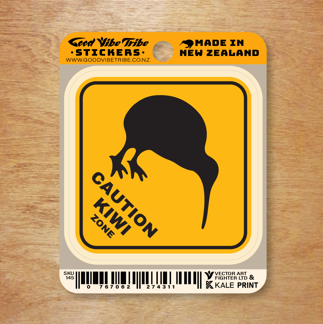 Caution Kiwi Zone