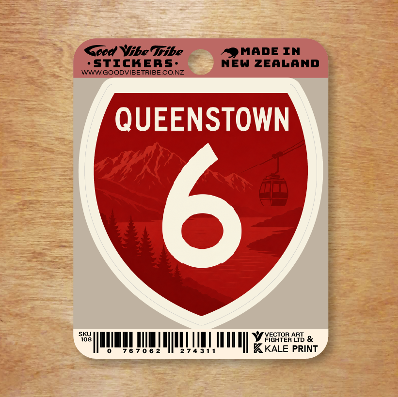 Queenstown Road Sign