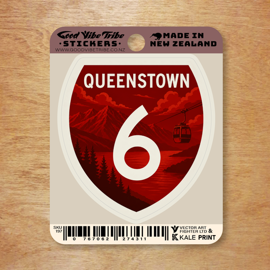 Queenstown Road Sign