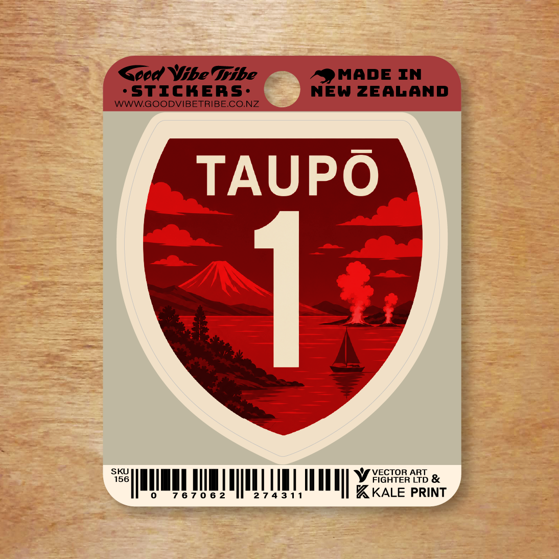 Taupō - Road Sign