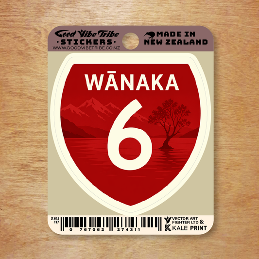 Wanaka Road Sign